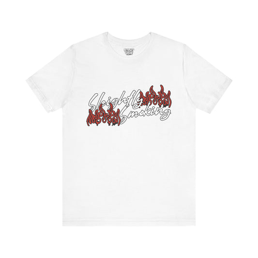 Lit Logo Tee - Sleightly Smoking